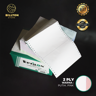 Continuous Form [ 500 - 2000 SET ] Ukr. 95"x11" /2 ( 1-5 PLY BAGI 2 )[ EPSILON ] / Kertas NCR Kertas