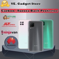 Huawei Nova 5T / Nova 5 Pro / Nova 5i / Nova 5i Pro / Nova 5 / Nova 5z Carbon Fiber & Aurora Back Pr