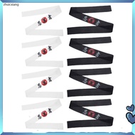 Black Karate Headband Chinese Kungfu Sushi Athletic Headbands Hibachi Chef Hat Has