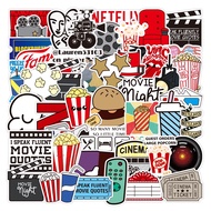 💥พร้อมส่ง💥MOVIE CINEMA NETFLIX หนัง โรงหนัง เน็ตฟลิกซ์ Sticker สติกเกอร์ กันน้ำ รูปแบบที่แตกต่างกัน 
