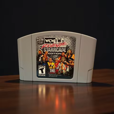 WCW-nWo Revenge - Starrcade Edition (USA) (v1.01) USA Version Video Game Card 64 Bit Games Cartridge