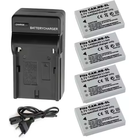 Upgrade 1400mAh Nb-5l NB 5L NB5L Camera Battery for Canon S110 SX200 SX210 SX220 SX230 IS HS IXUS 85