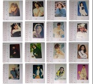 每張 $20: 黎瑞恩 Yes card、東 card 特別版閃咭、SUN card 特別版閃咭、Nice card 特別版閃咭 透明膠咭、100 marks card、Fans card、POP c