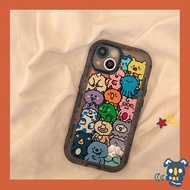 2026新款华为P50pro卡通手机壳小怪兽合照mate40pro高级感mate30pro小众P40pro女款P30pro时尚软套P50E适用于Huawei P50pro cartoon phone 