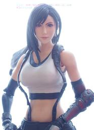 Play arts 改 FF7重製版 Tifa 蒂法 臉部塗裝修改代工