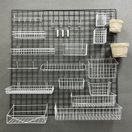 Grid Photo Wire Mesh Customized Size Grid Display Rack Supermarket Grid Rack Photo Rack Storage OAXD
