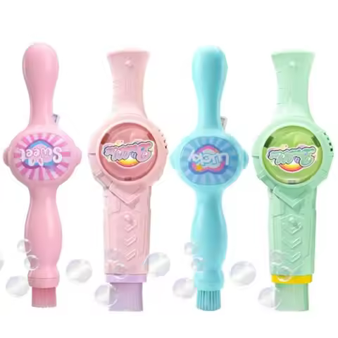 4PCS Fog Bubble Machine, Rechargeable Automatic Electric Smoke Bubble Machine, Magic Smoke Bubble Ma