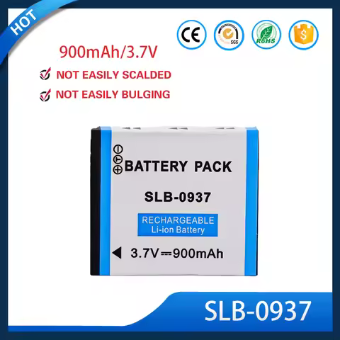 SLB 0937 3.7V 900mAh High Capacity Li ion Replacement Battery for Samsung I8 L730 L830 NV33 NV4 PL10