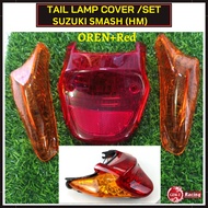 SUZUKI SMASH 110 TAIL LAMP COVER/SET (HM)(RED)(OEM)HeadLamp Cover