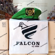 Original premium HW falcon beret + Premium brass hat sign