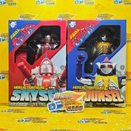 260912-01 中古已開封 EVOLUTION TOY HAF 宇宙鐵人天地雙龍 天龍俠 地龍俠 SECOND HAND, UNSEALED EVOLUTION TOY HERO ACTION F