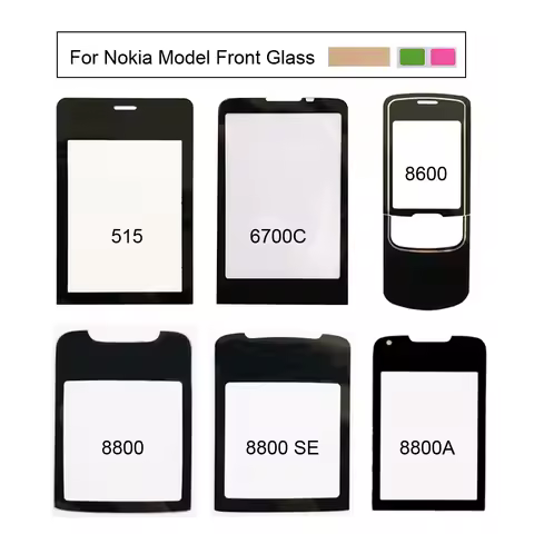 For Nokia 8600 8800 SE 6700C 8800A Touch Screen Panel For Nokia N515 Front Outer Glass Cover Panel R