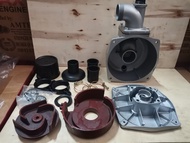 CENTRIFUGAL PUMP SNB50-80  WATER PUMP 2x2 / 3x3  GASOLINE / KEYWAY AND THREADED TYPE COUPLE FOR ENGI