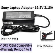 Replacement Laptop Sony Vaio PCG-NV90E PCG-NVR23 PCG-NV170 PCG-NV10 AC Adapter Sony 19.5V 2.15A ( 6.5 * 4.4 mm ) Adapter