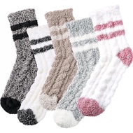 Trifabricy Fuzzy Socks for Women, Fuzzy Socks Cozy Slipper Sock for Women, Women's Winter Ultra Soft