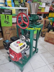 Mesin gilingan daging/kacang tanah/cabe +Dinamo listrik siap pakai