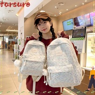 TARSURE School Backpack, Large Capacity Color Gradient Student Bag, Kawaii School Accessory All-matc