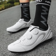 Cycling Shoes Men Non-Slip Road Bike Shoes Breathable SPD Racing Cycling Sports Cleat Shoes ODGX
