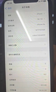 iPhone Xs 512gb 大容量