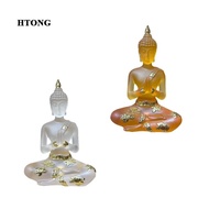 [Htong] Buddha Statue Resin Buddha Figurines Indian Buddha Statue Sitting
