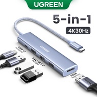 UGREEN USB C HUB Type C to 4K 30Hz HDMI PD100W USB HUB USB 3.0 Adapter Multifunction Dock for iPad P