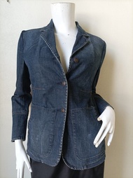 Marithe + Francois Girbaud 丹寧外套 S 尺寸