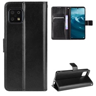 Wallet Leather Case For Sharp Aquos Sense 9 8 7 6 4 Plus Lite Sense6 Sense4 Plus Flip Card Slot Phon