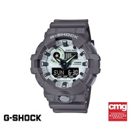 CASIO นาฬิกาข้อมือผู้ชาย G-SHOCK รุ่น GA-700HD-8ADR วัสดุเรซิ่น สีเทา