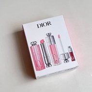 Dior唇部護理SET裝 內含:(變色唇膏001#3.2g  豐唇蜜001#6ml  豐唇蜜038#2ml)