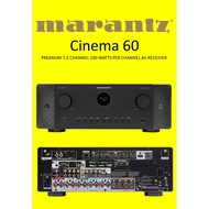 Marantz CINEMA 60 PREMIUM 7.2 CHANNEL | 100 WATTS PER CHANNEL AV RECEIVER