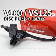 SUZUKI V100 / VS125 DISC PUMP + LEVER (FRONT) MASTER PUMP ASSY BRAKE LEVER ASSY HANDLE BREAK