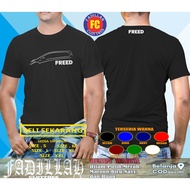 Honda Freed Side Car T-Shirt Automotive Clothing
