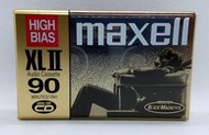 全新未拆 日立萬勝 Maxell XLII 90 Type II 90分 高級 空白錄音帶