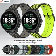 [Strap Only] 22mm Silicone Sport Watch Band For Casio GM2100 DW5600bb DW-291h Two-Color Slanted Hole