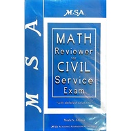 MSA: Math Reviewer for Civil Service Exam