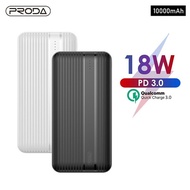 PRODA PD-P68 Suneng Series 10000mAh PD 18W QC 3.0 Power Bank 10000 mAh Portable Charger Powerbank