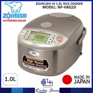 ZOJIRUSHI NP-HBQ10 1L INDUCTION HEATING RICE COOKER, MADE IN JAPAN