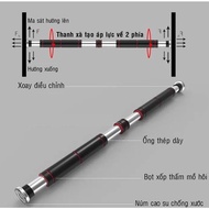 Door-mounted wall-mounted pull-up bar in many sizes from 62-150cm, can be customized to suit home gy