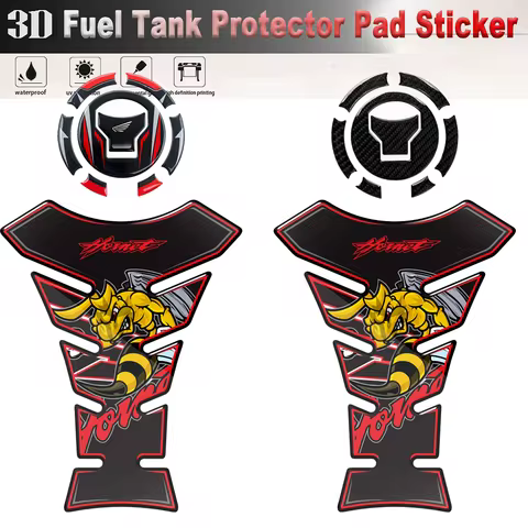 For Honda Hornet Tank Pad Cover 3D Sticker Motorcycle Accessories CB750 CB600 CB600F CB250 CB 1000 9