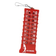[szluzhen3gv] Mini Golf Score Scorer Stroke Counter Red Rectangle Scores Counting Tool