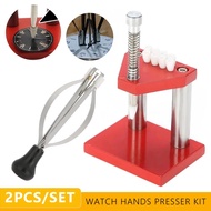 11Pcs/Set Watch Hand Plunger Puller Remover With Plastic Dies Set Watch Parts Needle Press Loader Watchmaker Repair Tools