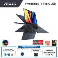 Asus VivoBook S 14 Flip TN3402Q-AKN109WS /Ryzen 5-5600H /8GB RAM /512GB SSD /14'' 2.8K OLED Touch /M