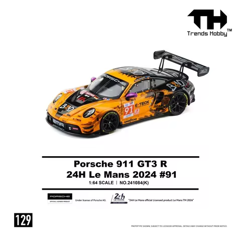 Trends Hobby 1:64 Porsche 911 GT3 R LeMans 24H Lamborghini Huracan GT3 Evo 2 CHINA GT Manthey 1st Ph
