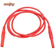 YOLANDA 1/2pcs Male-to-Female Banana Plug, 100CM/ 39.37inch CATII 1000V /32A Max Meter Test Lead Ext