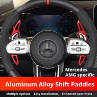 Suitable for AMG E63 GLA45 A35L GLB35 CLA45 CLS53 GLE63 C63AMG shift paddles GLC63 Coupe upgrade alu