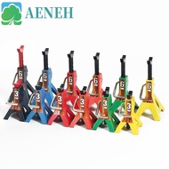 AENEH Metal Jack Stands, Height Adjustable Model Parts Simulation Jack Stands, 3 Ton 6 Ton Truck Tir