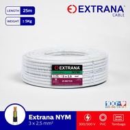 KABEL LISTRIK EXTRANA NYM 3 X 2.5 MM 25METER-Deflexa Store