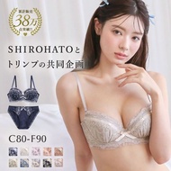 SHIROHATO cute hearts ribbon bra panty set (Sizes C-F 80-90)(05S272592Q)(Direct from Japan)2
