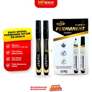 Esco Permanent Black Ink Marker Erasable Whiteboard Marker/ ES-2008-H ESCO