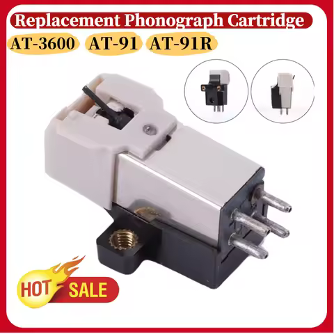AT-3600/AT-91/AT-91R Portable Cartridge Phono Cartridge MM Cartridge Moving Magnetic Stylus Machine